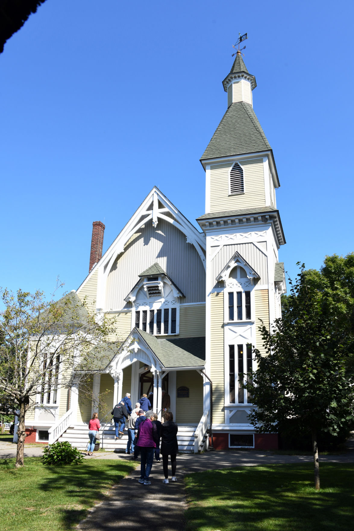 213 Trinity Methodist Church was built in 1878 and is adjacent to the outdoor assembly area and is surrounded by Gingerbread Houses..jpg